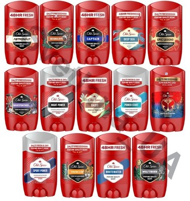 Old Spice Deodorant Different Scents Solid Stick 50 ml