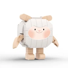 Hot Sale Sheep with Round Face from Video Game Gift for Kids 105 Build Moc