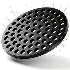 4.72 Inch 120mm Round Cast Iron Floor Drain Cover, Garage Drain Cover, Basemen