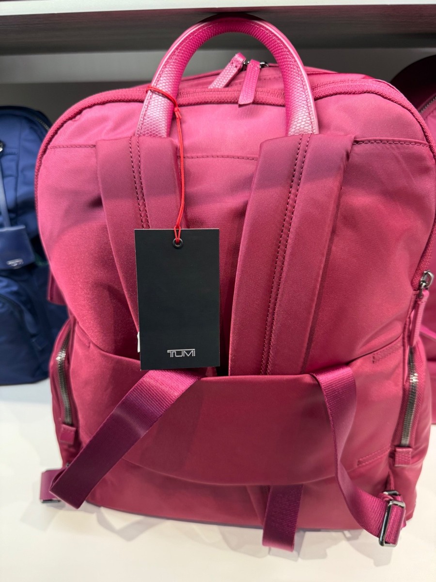 NEW Tumi Voyageur CAREN 17.0” Nylon Laptop Backpack - DARK  display picture 2