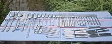 GENSE FACETTE Sweden Stainless 18-8 Flatware Silverware 53 Piece Set
