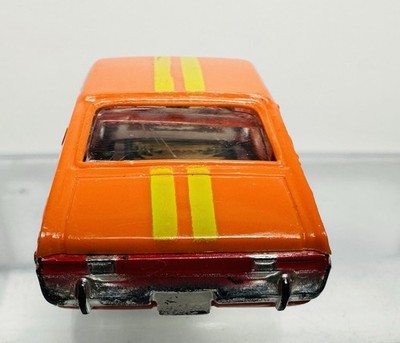 Aurora Vintage AMX RARE ORANGE AND YELLOW ! NICE BODY! T-Jet HO