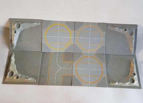 Vintage Lego Space baseplate lot of 8 Base Plate Crater 70s 80s baseplates