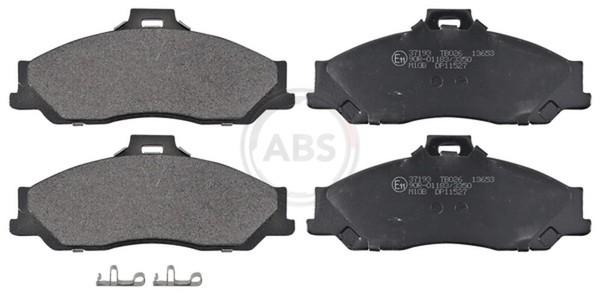 A.B.S. Bremsbelagsatz Scheibenbremse 37193 FüR Ranger Ford Mazda Er Eq Et 4X4 Un-image