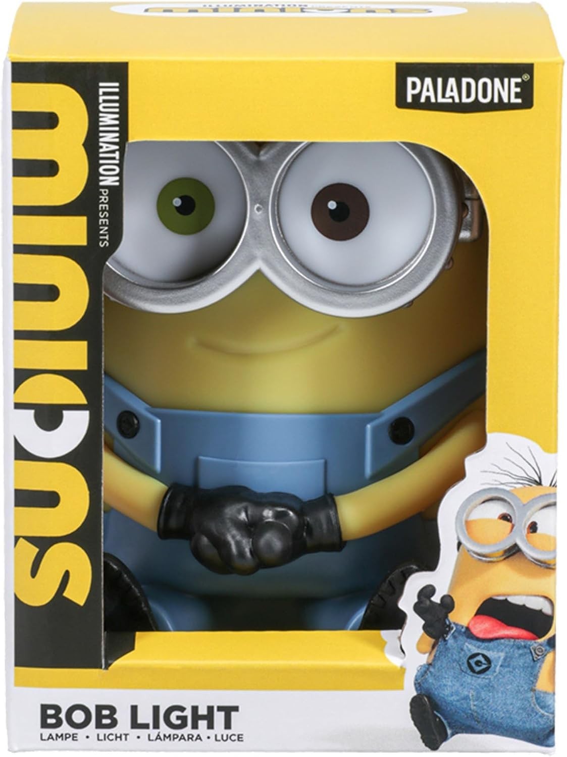Minions Bob Light 11cm LED Lamp Official Paladone Kids Bedroom Night Light NEW