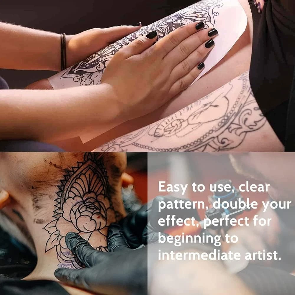 Beoncall Tattoo Stencil Paper, A4, 100 Pcs image 7