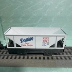 Lot of 2 Modern Marx Domino Sugar Hopper Car 4-Wheel rare hard to find white — photo 2