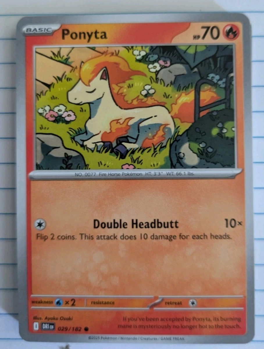 Ponyta Pokémon TCG Cards for sale