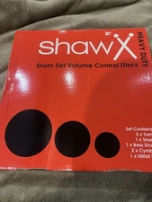 Shaw Heavy Duty Drum Mutes Plus Free Premier Snare Practice Pad