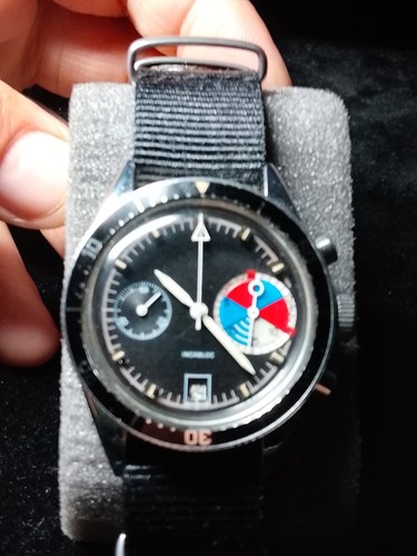 Vintage Yema Yachtingraf Regatta Chronograph Rare Unbranded Fa...