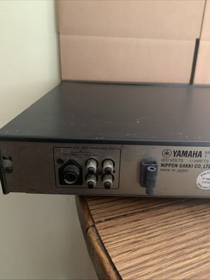 Yamaha Natural Sound AM/FM Stereo Tuner T-720 Working | eBay