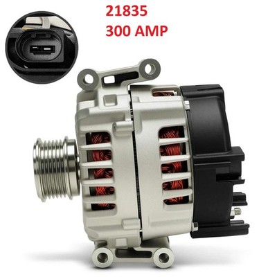 300 High AMP Alternator Audi  A6 Quattro L4 2.0L 1984cc 121cid 2016-2017