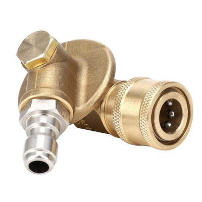 #ad Spray Nozzle Brass Nozzle Tip 1 4 Inch Quick Plug Adjustable 240° for 7 Di $24.78