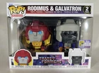 SDCC 2023 Funko POP Rodimus & Galvatron Transformers Exclusive SDCC CON STICKER