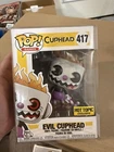 Funko Pop! Vinyl Cuphead Evil Cuphead #417 Hot Topic Exclusive Figure