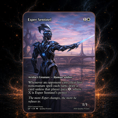 Esper Sentinel - Custom MTG card