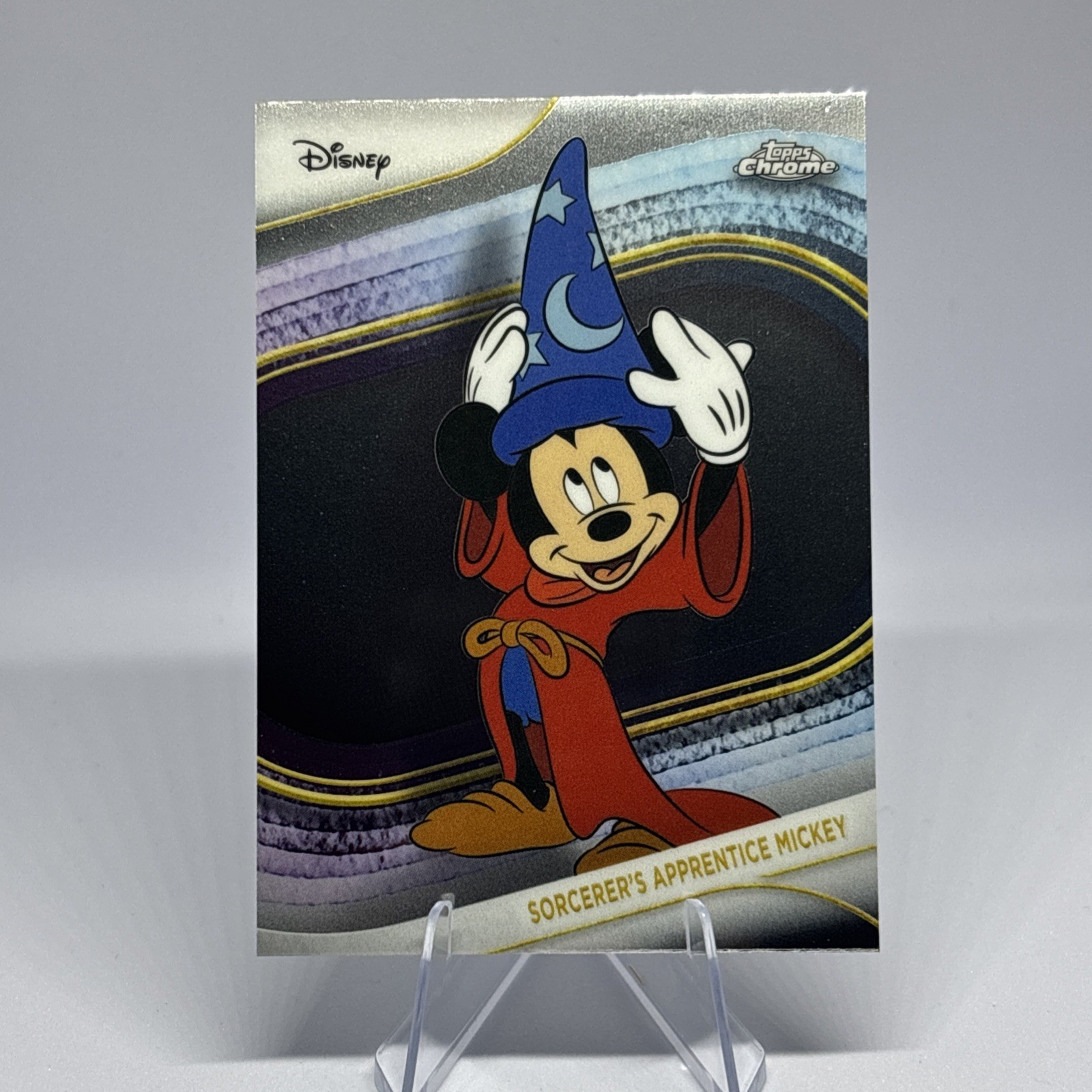 Sorcerer's Apprentice Mickey #120 2025 Topps Disney Mint trading card — raw and PSA graded price guide