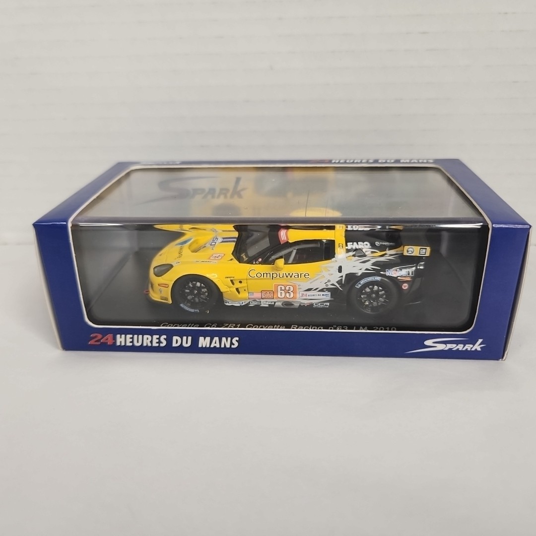 1/43 Spark Models Corvette C6 Zr1 #63 24 Hours of Lemans 2010