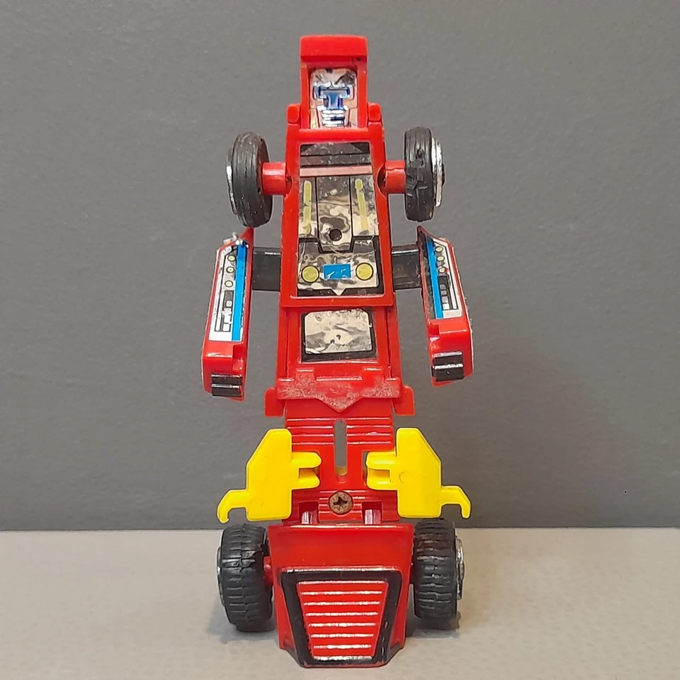 Vintage Bootleg Transformers KO GoBots Robo Machine REMCO Robot Toy 1985 - Image 3 of 4