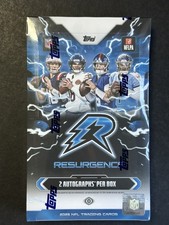 2025 Topps Resurgence Football Hobby Box