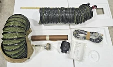 HUNTER HEATER SHC60, ACCESSORIES BAG w/ Ducts, Fuel Can Adapter, Lines, Chimney