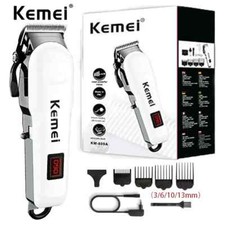 Kit de recortadora de pelo profesional Kemei afeitadora de corte peluquería salón 809A