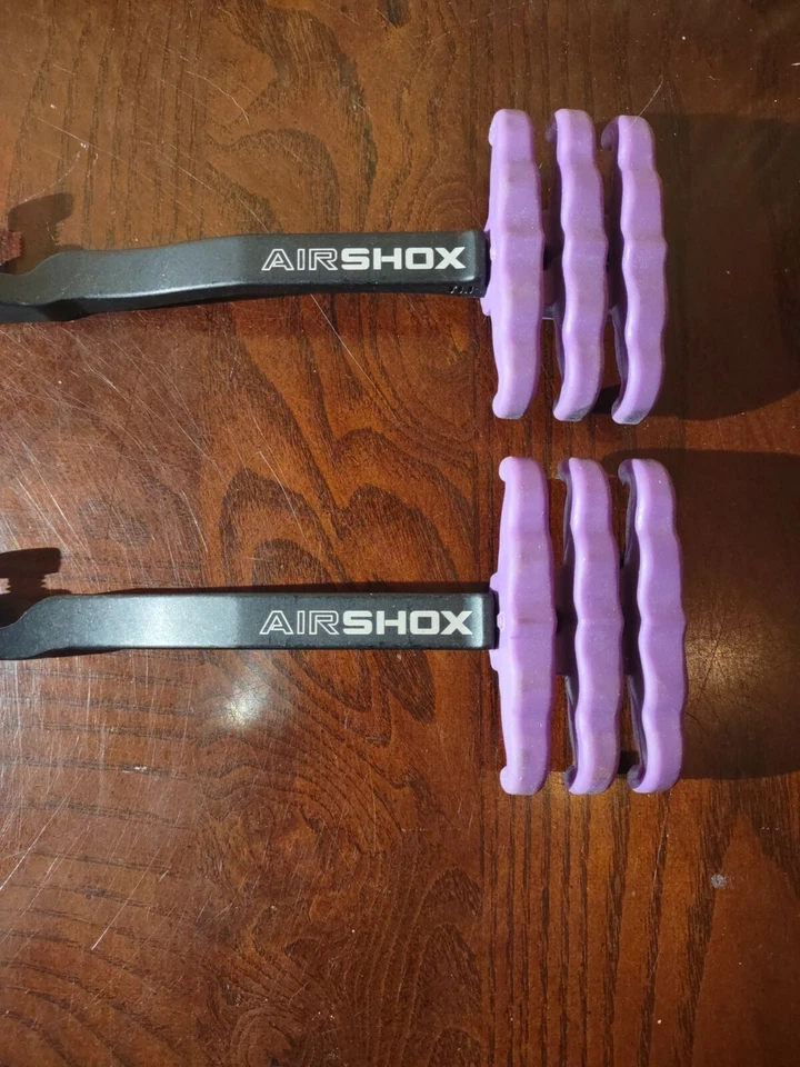 Archery Airshox Set Of 2 Purple/Black-New-SHIPS N 24 HOURS - Image 2 of 4