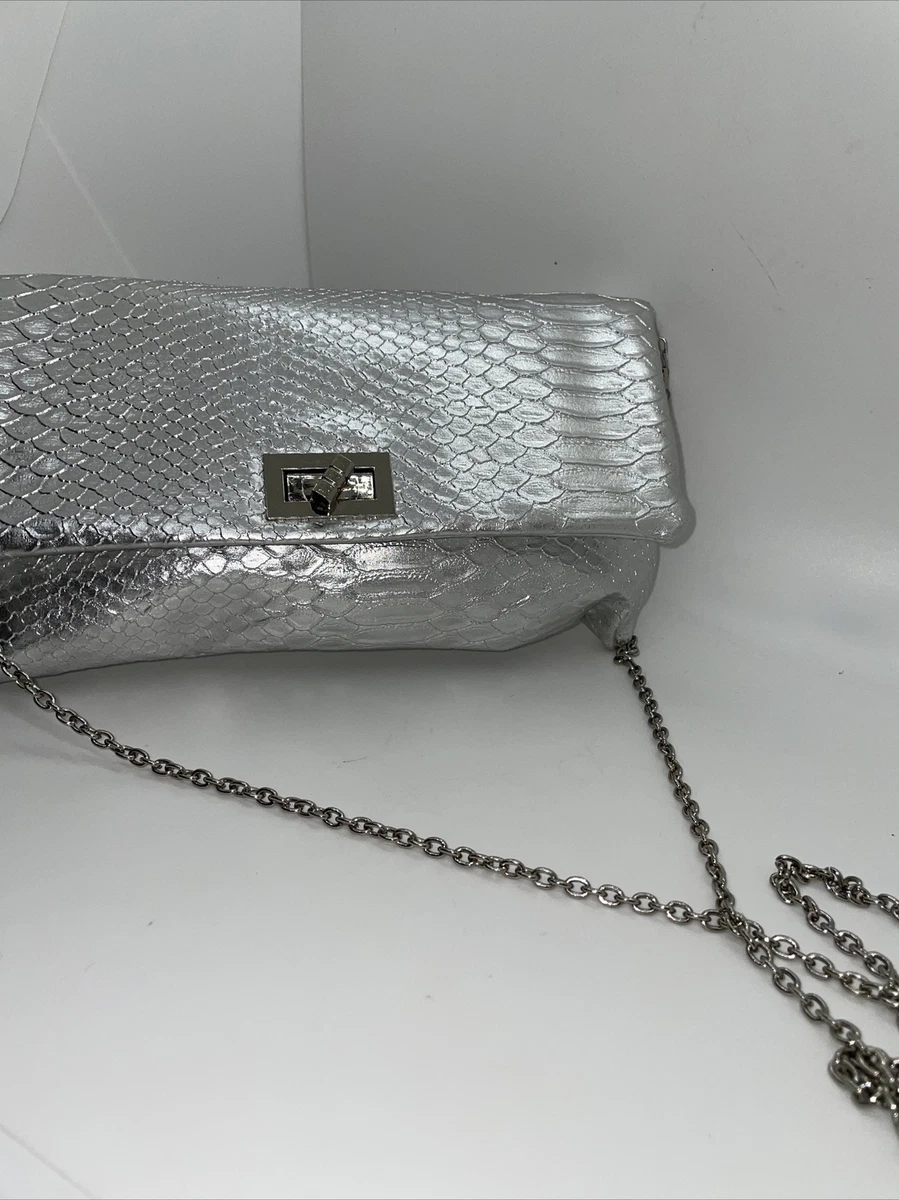 Women's Envelope Satin Evening Long Clutch Purse with Rhinestones - ROMY  TISA