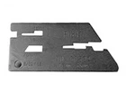 65993 Carlton FILE-O-PLATE 3/8" LO PRO 5/32" FILE N1C, N1CBL, N4C