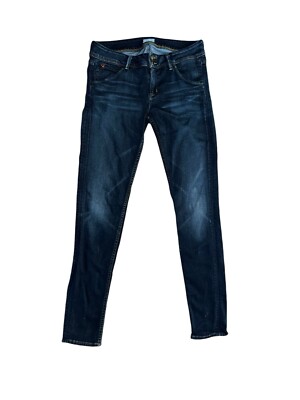 Hudson Collin Mid-Rise Flap Skinny Jean in Belf Women s Size 29