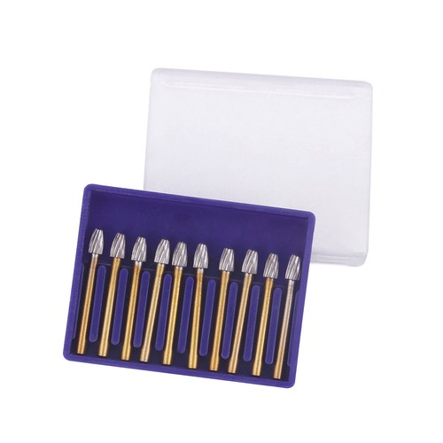 10 Pcs Dental Carbide Steel Trimming Finishing Burs Tungsten Bur FG Handpiece - Afbeelding 66 van 193
