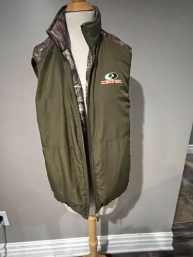 MOSSY OAK CAMO/GREEN Reversible Vest w/Thinsulate Insulation Size Medium - Picture 6 of 7