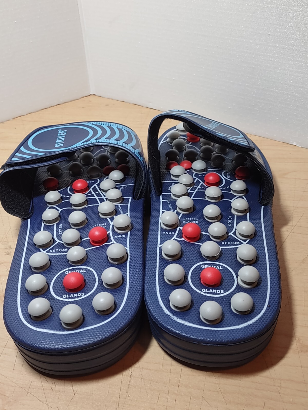 BYRIVER Spring Foot Massage Slippers Sandals Shoes Neuropathy Arthritis