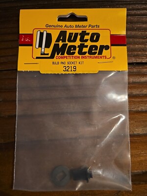 AutoMeter 3219 Replacement Twist Light Socket With BULB For Pro-comp TACHS LED