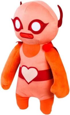 Gang Beasts Red Wrestler Plush 12'' Video Game Character Doll Figure