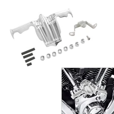 Chrome Tappet Block Accent Cover Fit For Harley Twin Cam 99-2017 Dyna Road King