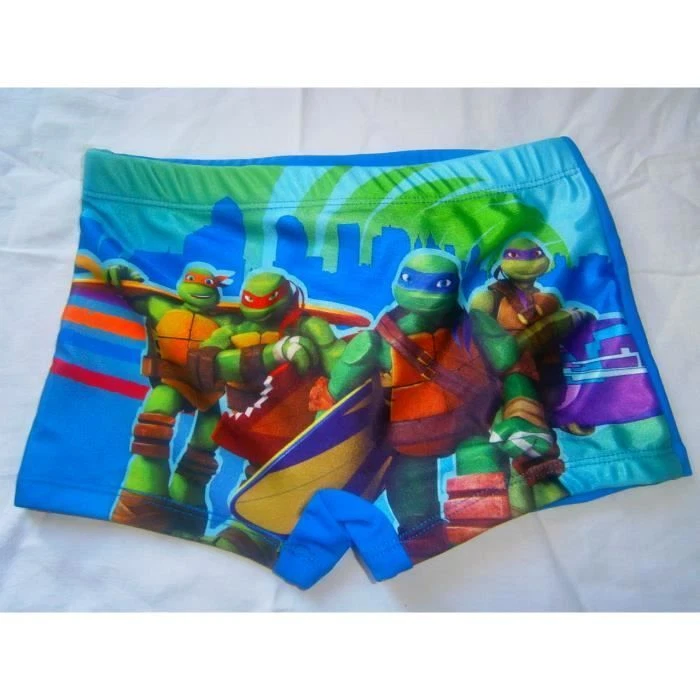 MAILLOT DE BAIN TORTUES NINJA bleu pour enfant / garçon - Photo 1/1
