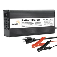 12V 20A Lithium Battery Charger 14.6V LiFePO4 Battery Charger Smart Charger