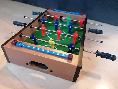 Bartl Holz-Tischfußballspiel,Schiebezählwerk, 