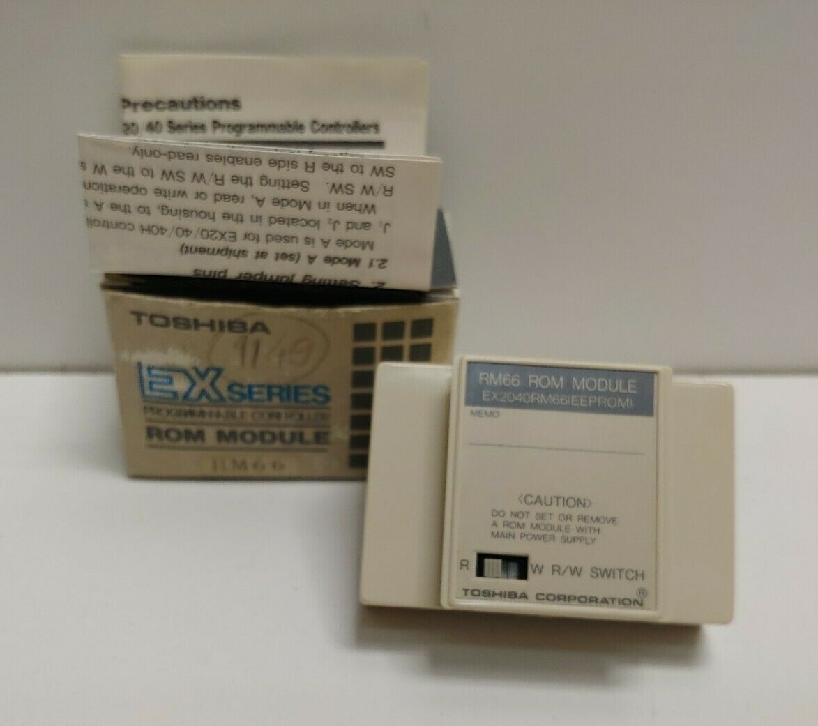 NEW OLD STOCK! TOSHIBA EX SERIES PROGRAMMABLE CONTROLLER ROM MODULE ...