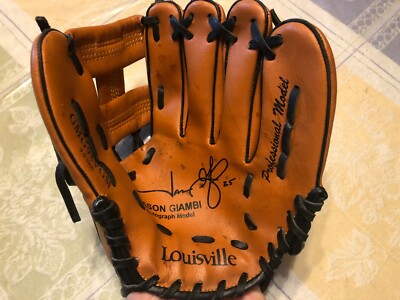 Gant Baseball Louisville Slugger – Jason Giambi – Taille 9,5 – Gaucher – Occasion