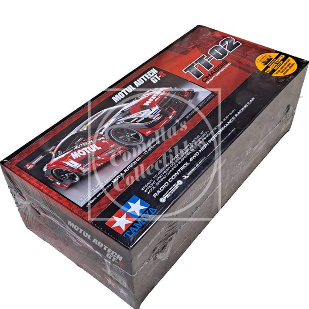Tamiya 1/10 Nissan GT-R R35 4WD RC Car Kit TT-02 Chassis with Motor and ESC 58625