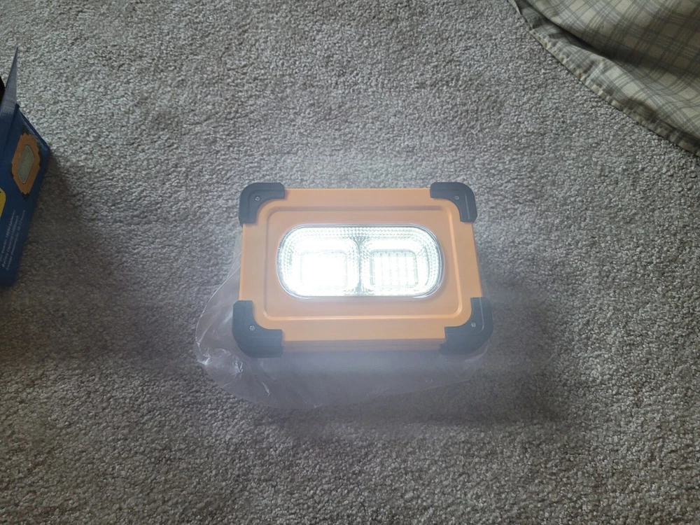 POWER BANK RECHARGEABLE PORTABLE MULTIFUNCTIONAL SPOTLIGHT - BRAND NEW