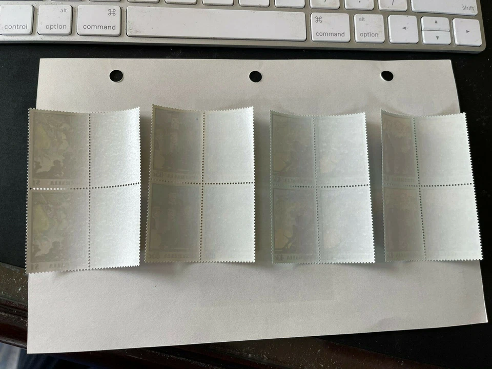 Australia Stamps MNH Blocks of 4 Scott 1218 - 1221 Golden Days of Radio - Image 2 of 2