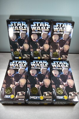NIB Star Wars Collector Series Lot of 6 Cantina Band 12'' Figures Kenner 1997 Set