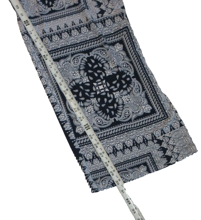 Pantalones de pierna ancha Grace Elements para mujer azul blanco talla 2X (18/20) Foto 3 de 4