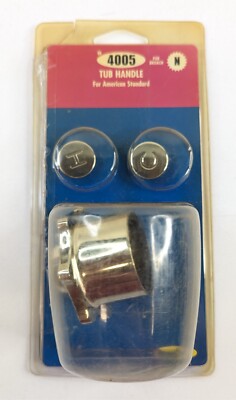 BrassCraft Chrome Metal Tub/Shower Handle for American Standard, Heritage SH4005