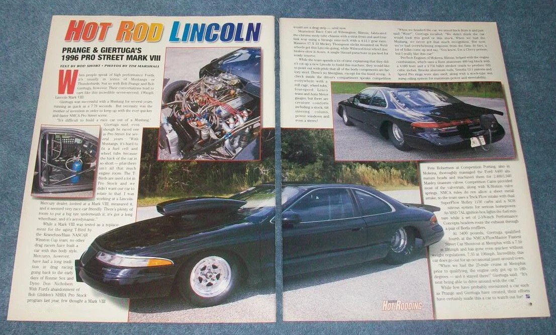 Lincoln Drag Car