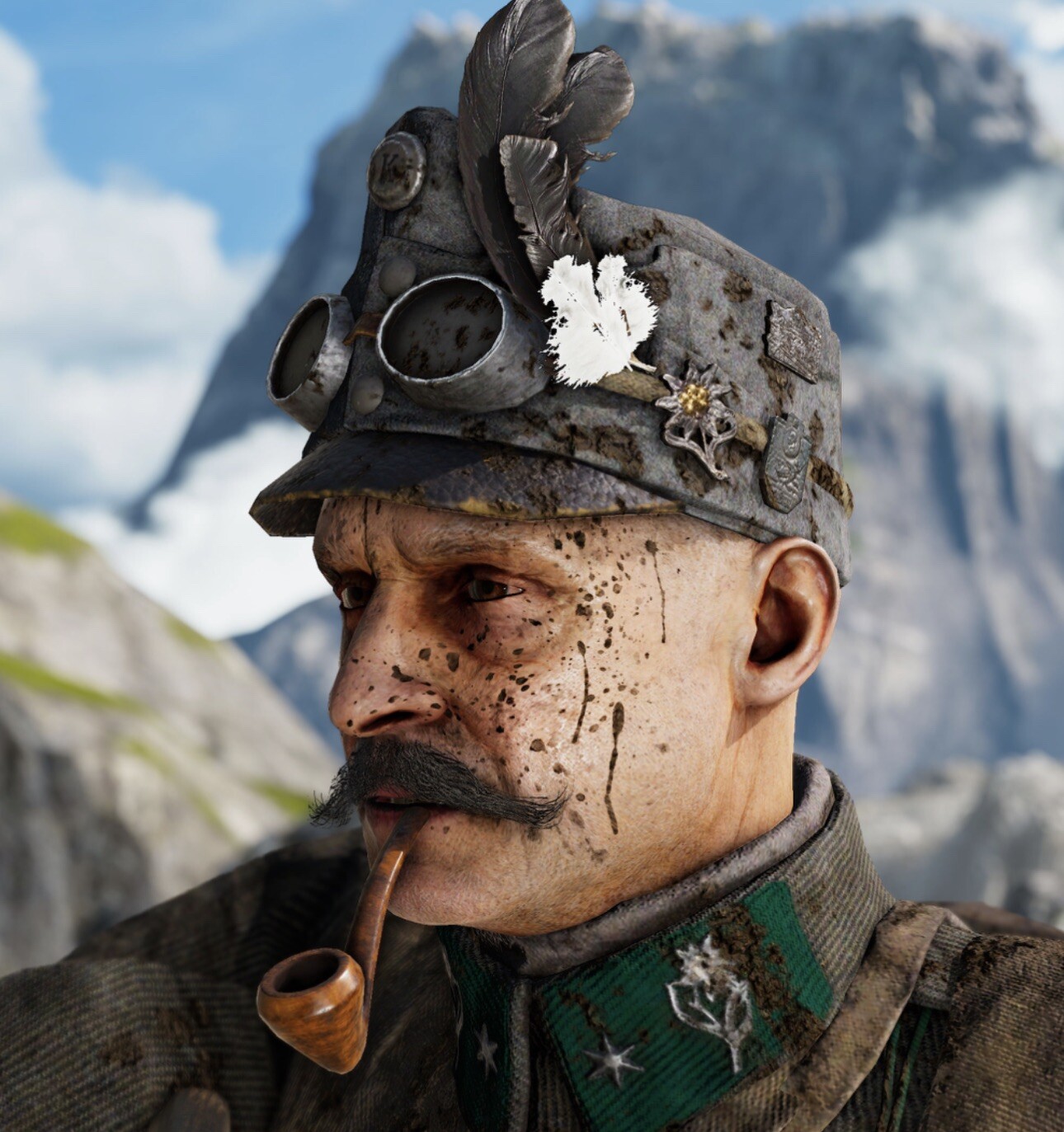 World War 1 Battlefield 1 Austro Hungarian Gebirgsjäger  Hat S. 59 Weathered