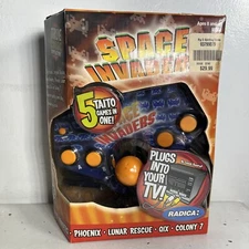 Radica Space Invaders Arcade Legends 5 in 1 Taito Video Games Plug & Play VTG #7